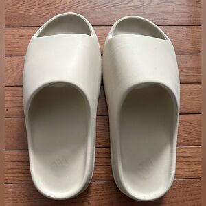 Bone Yeezy slides